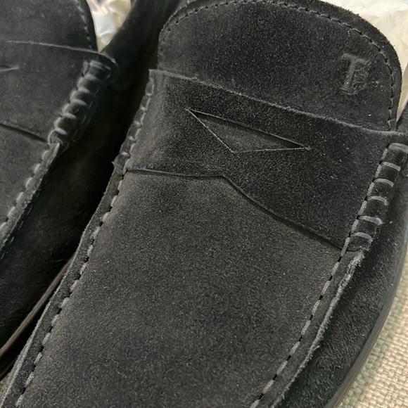 TOD’S SUEDE MOCCASINS/DRIVING SHOES  SZ 9 - Picture 6 of 7
